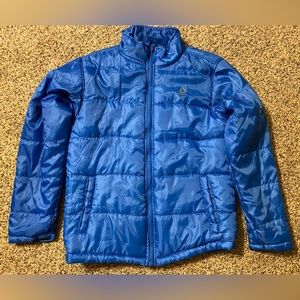 Boys Extra Large (18/20) Blue Reebok puffy lightweight jacket